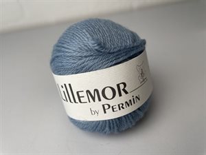 Lillemor by Permin 100% økologisk merinould - jeansblå